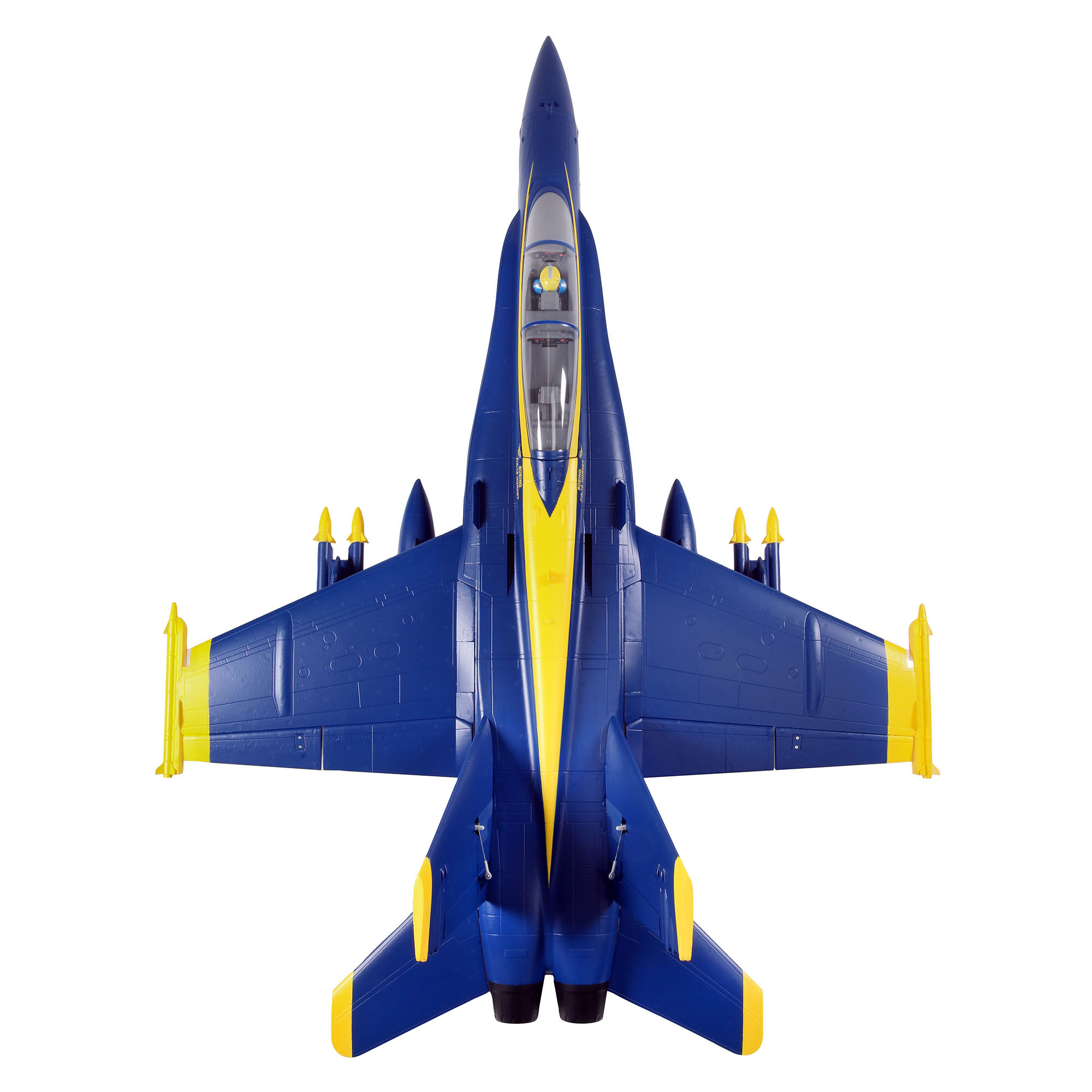 E flite F 18 Blue Angels 80mm EDF Jet BNF Basic with AS3X and SAFE