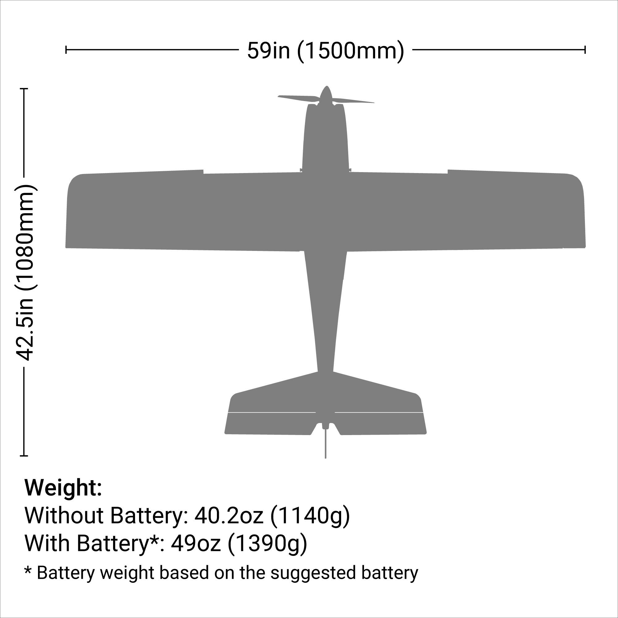 E flite hot sale apprentice battery
