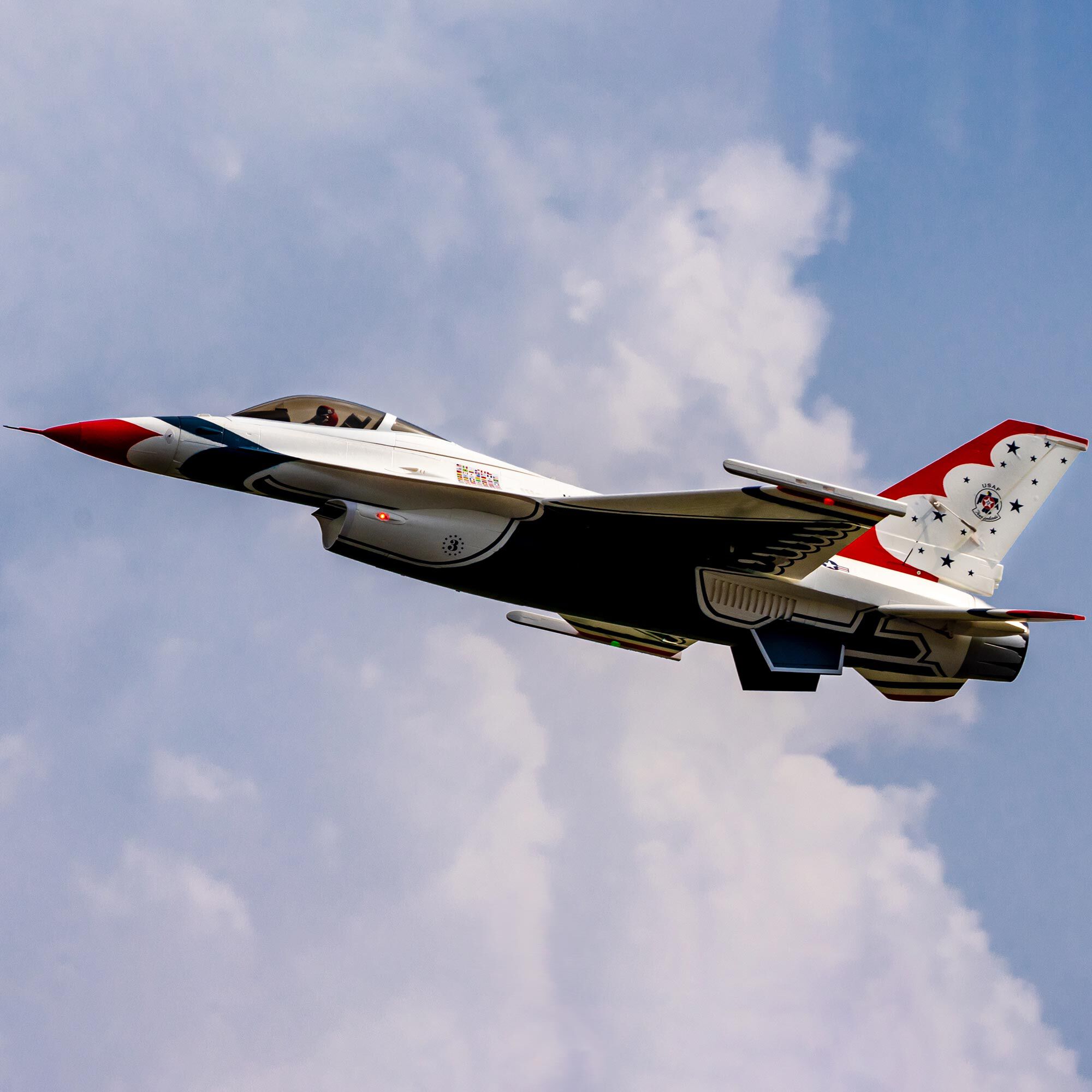 F 16 Thunderbirds 80mm EDF ARF Plus