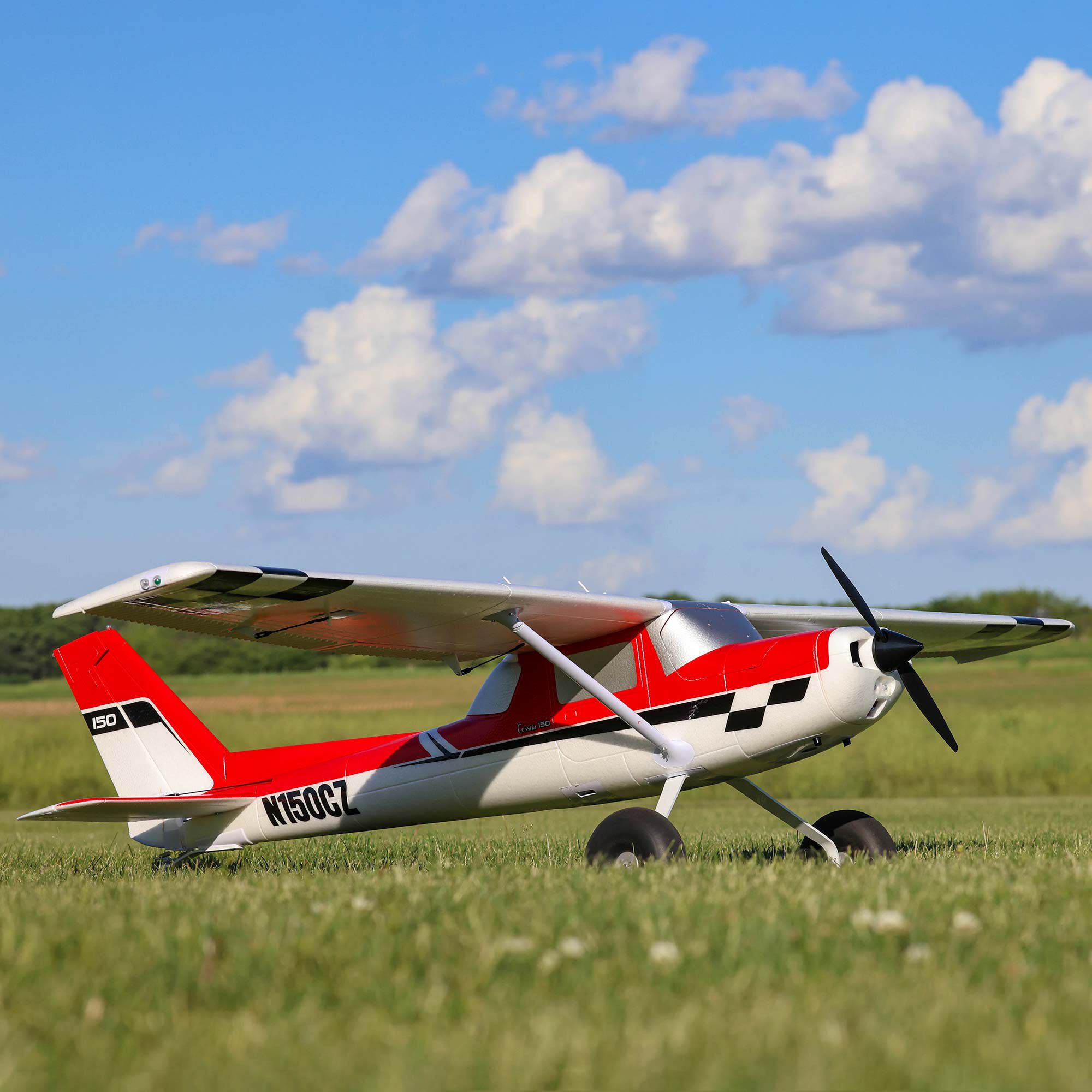 E flite carbon z cessna sales 150 test