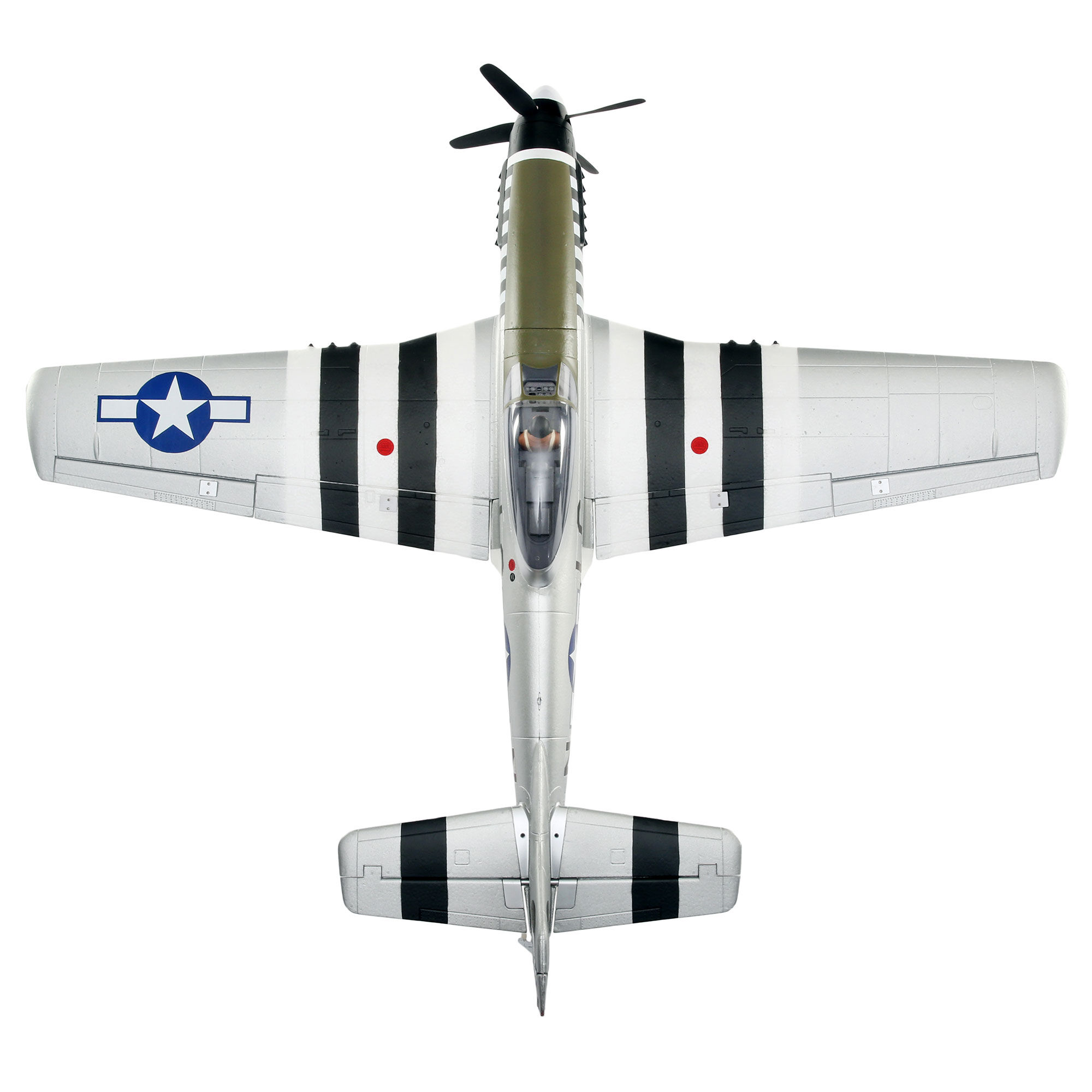 E-flite P-51D Mustang 1.2m BNF Basic with AS3X and SAFE