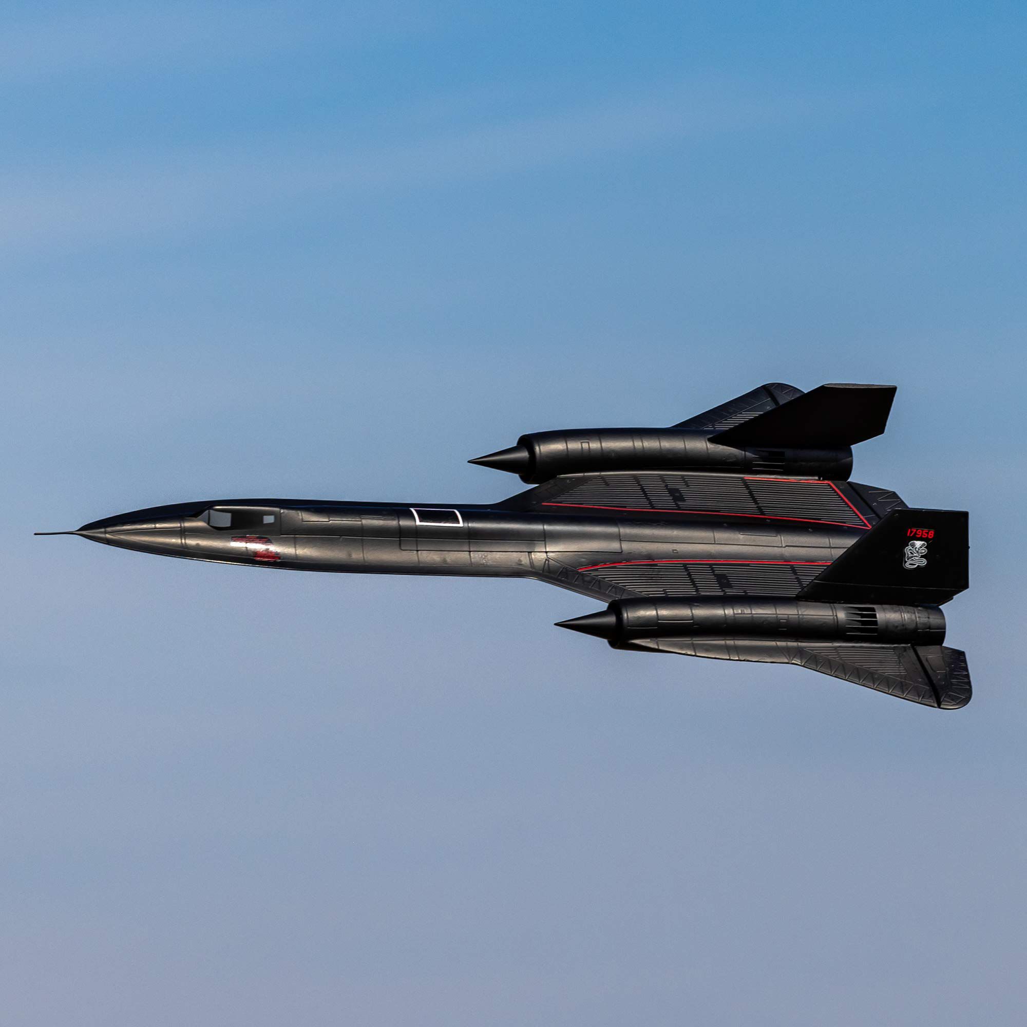 SR 71 Blackbird Twin 40mm EDF BNF Basic with AS3X and SAFE Select