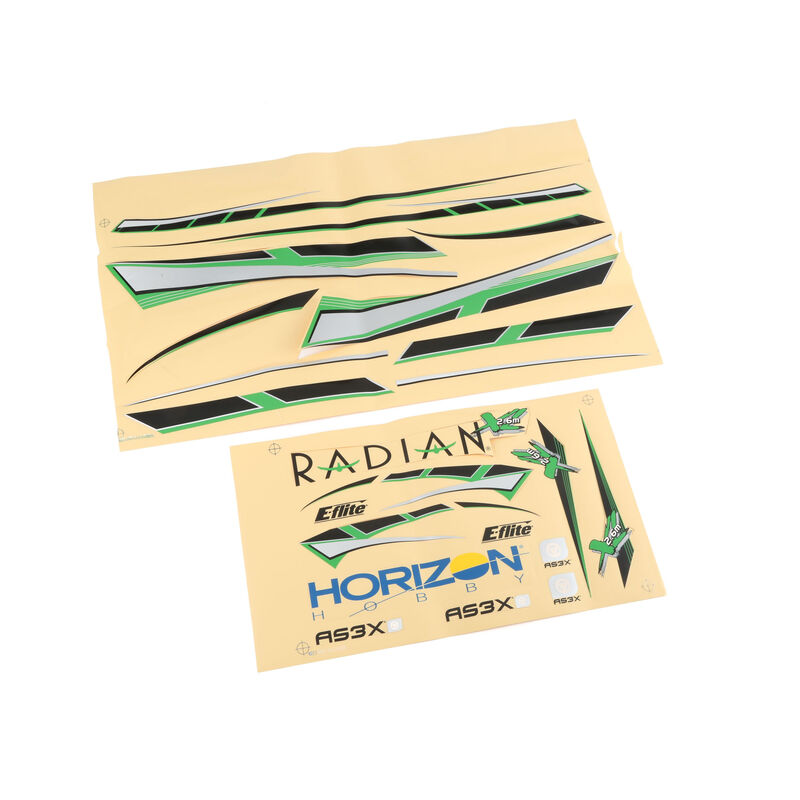 Decal Sheet: Radian XL 2.6m