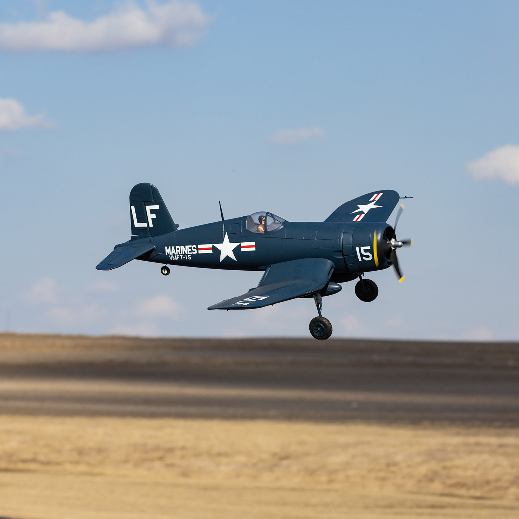 E-flite F4U-4 Corsair 1.2m BNF Basic with AS3X and SAFE
