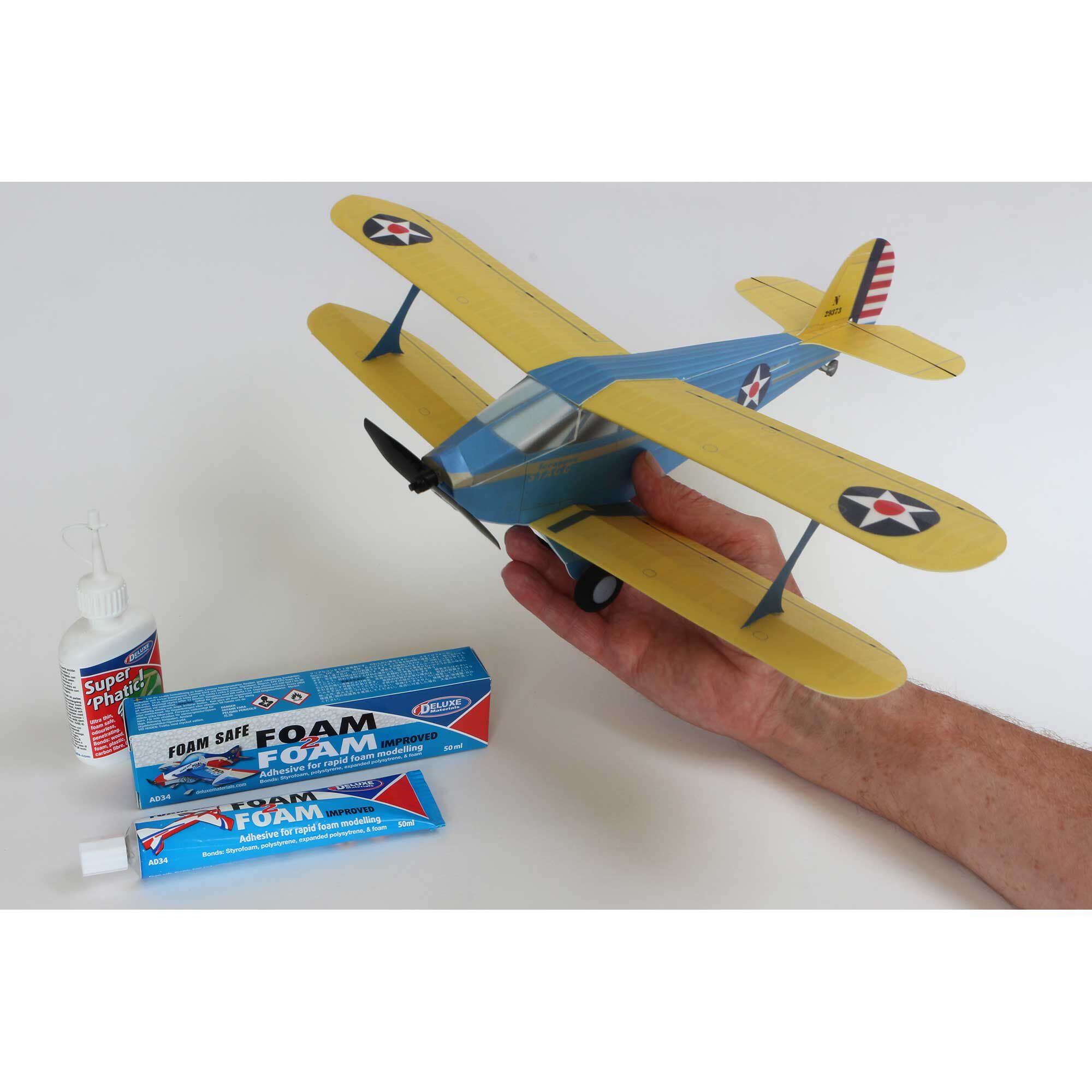 Foam top safe glue