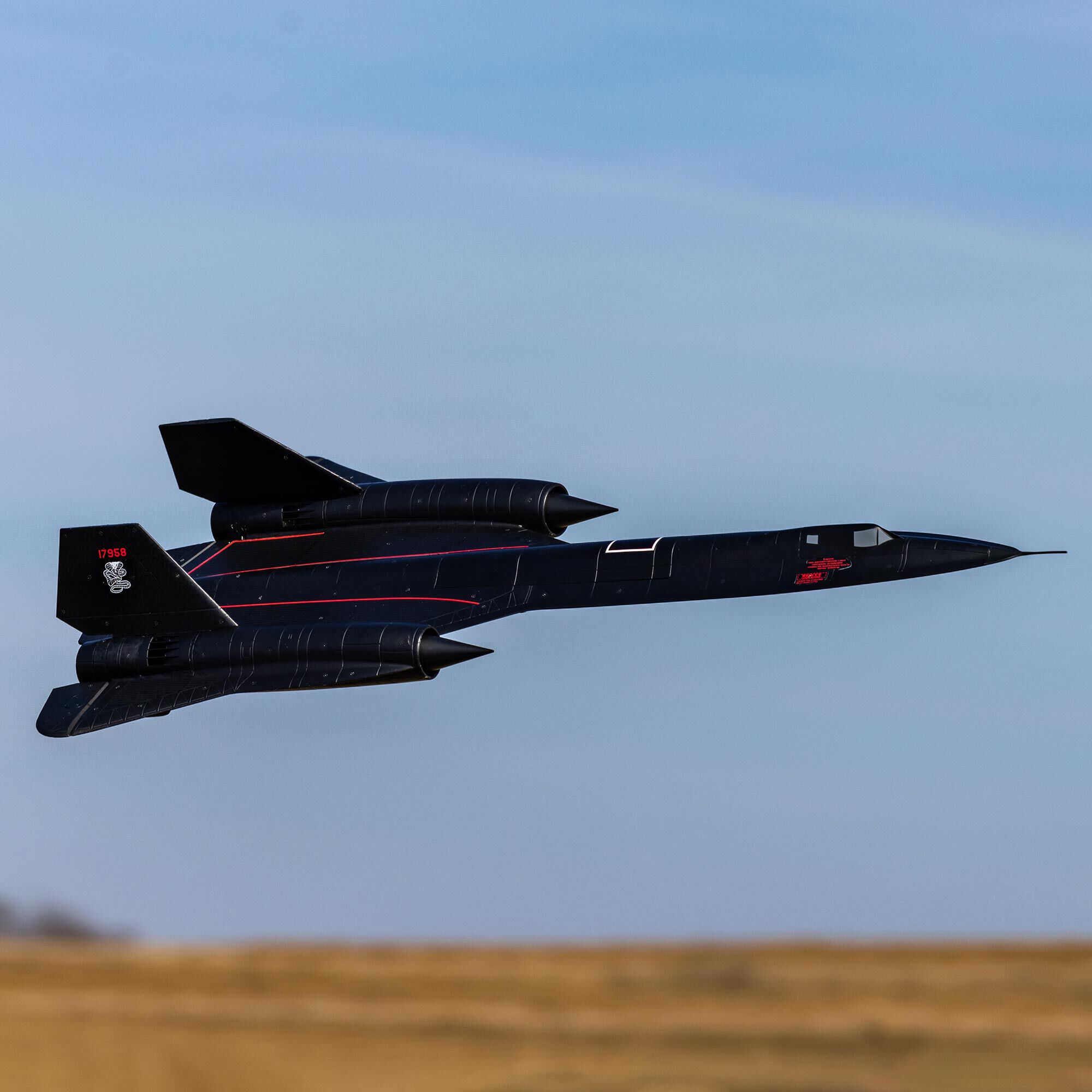 SR 71 Blackbird Twin 40mm EDF BNF Basic with AS3X and SAFE Select