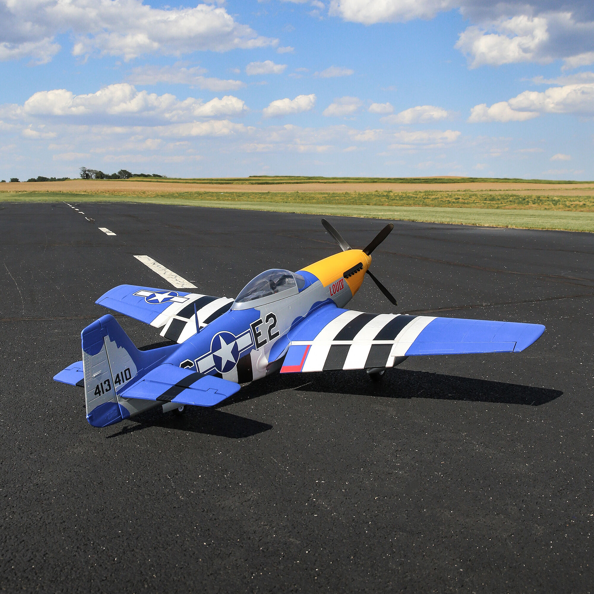 E flite p51d sales