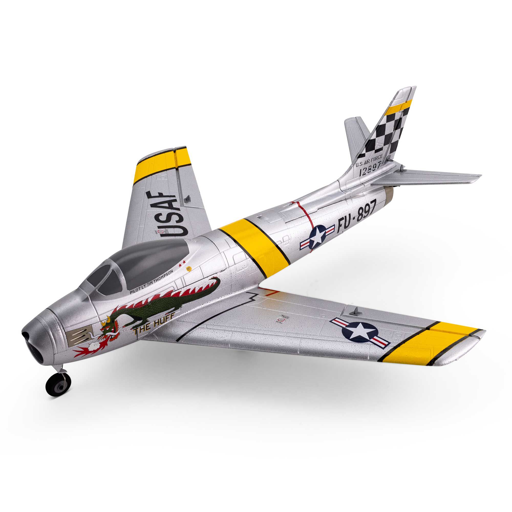E-flite UMX F-86 Sabre 30mm EDF Jet BNF Basic with AS3X and