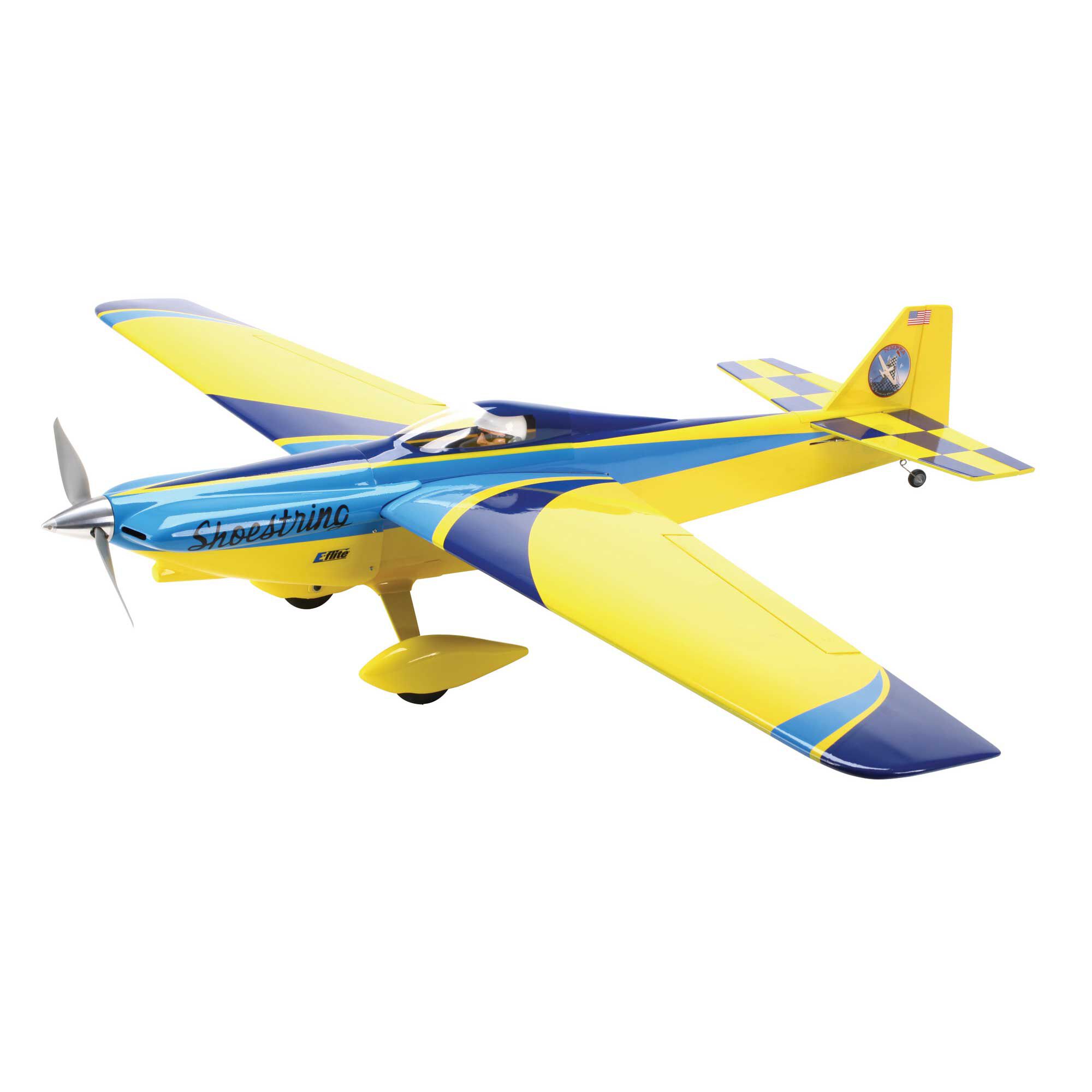 Shoestring clearance rc plane