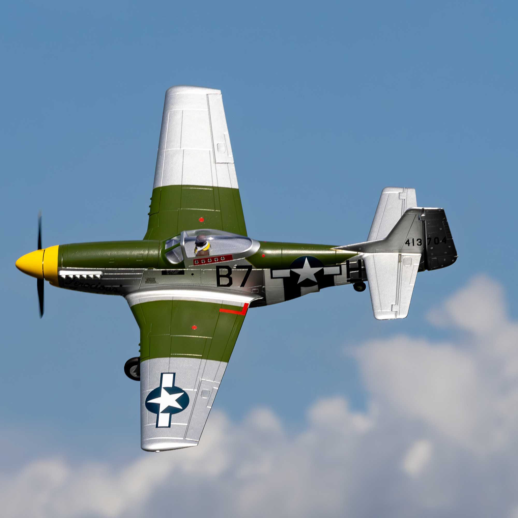 E-flite P-51D Mustang 1.0m BNF Basic with AS3X+ and SAFE