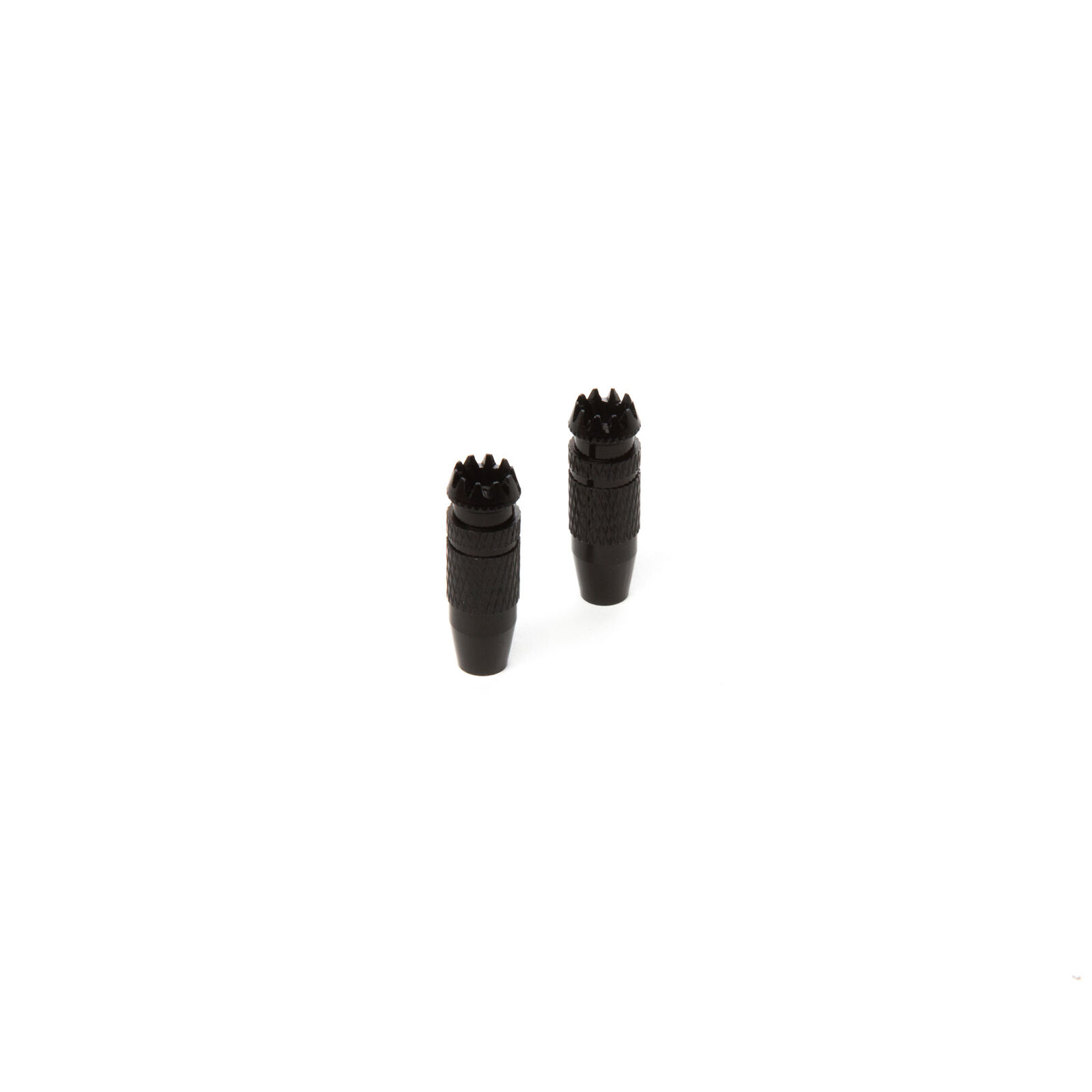 Gimbal Stick Ends 24mm Black (2): DX9 BE