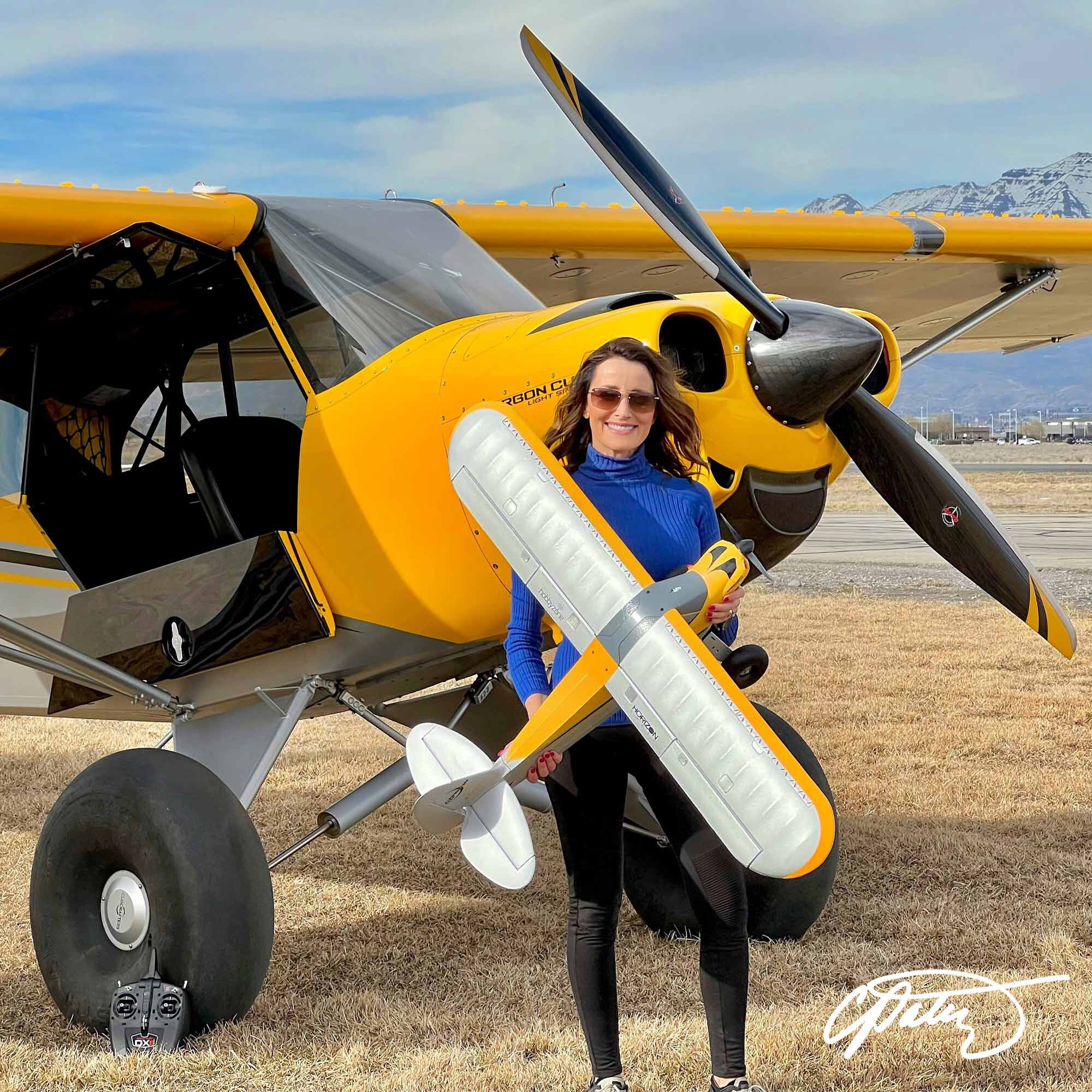 Hobbyzone carbon cub s+ rtf discount