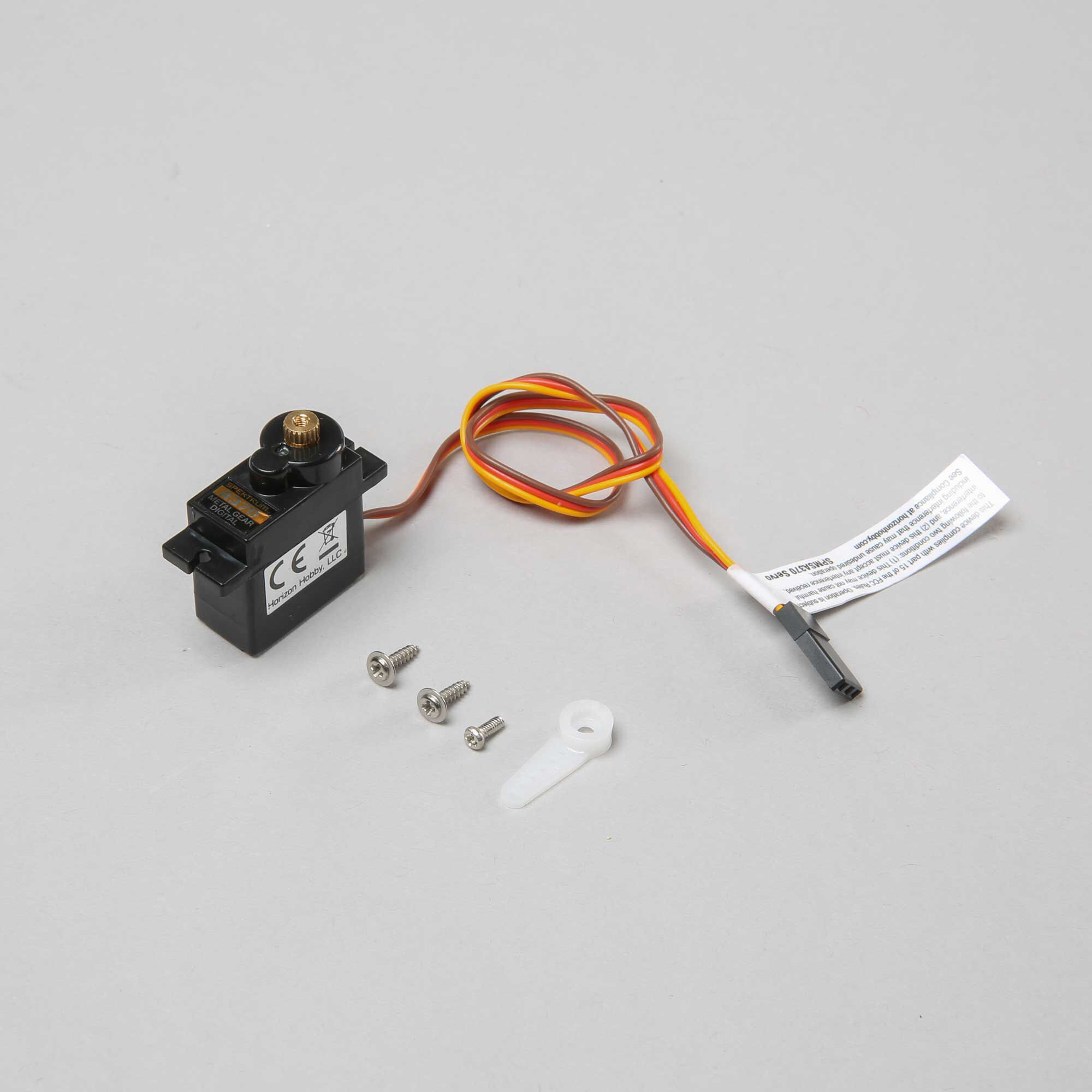 New EFlite E-Flite Carbon Cub Digital RC Airplane Mini MG Servo EFLR7145 26g 