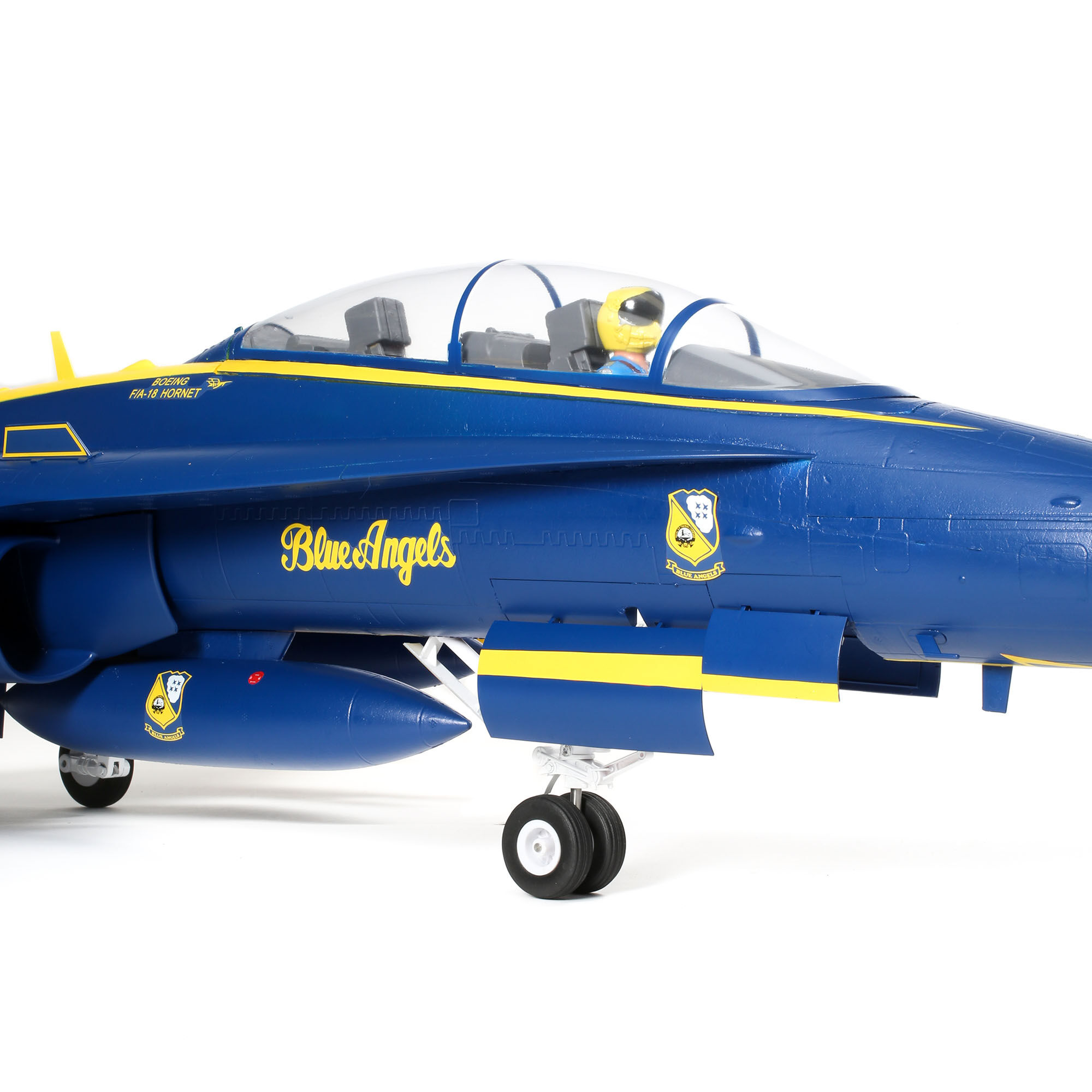 Remote control cheap blue angel jet