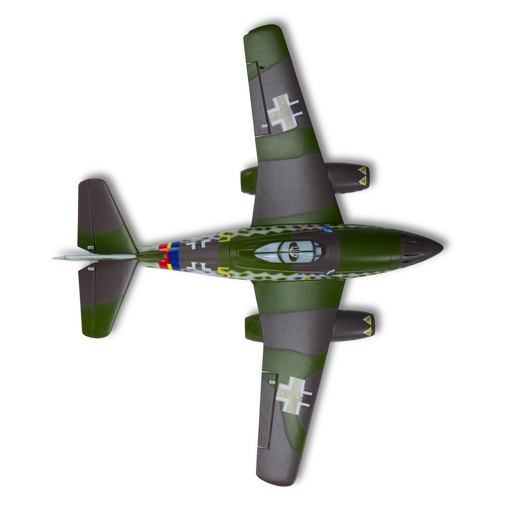 Amazon | ドイツ空軍 飛行機 模型 完成品 メッサーシュミット Me