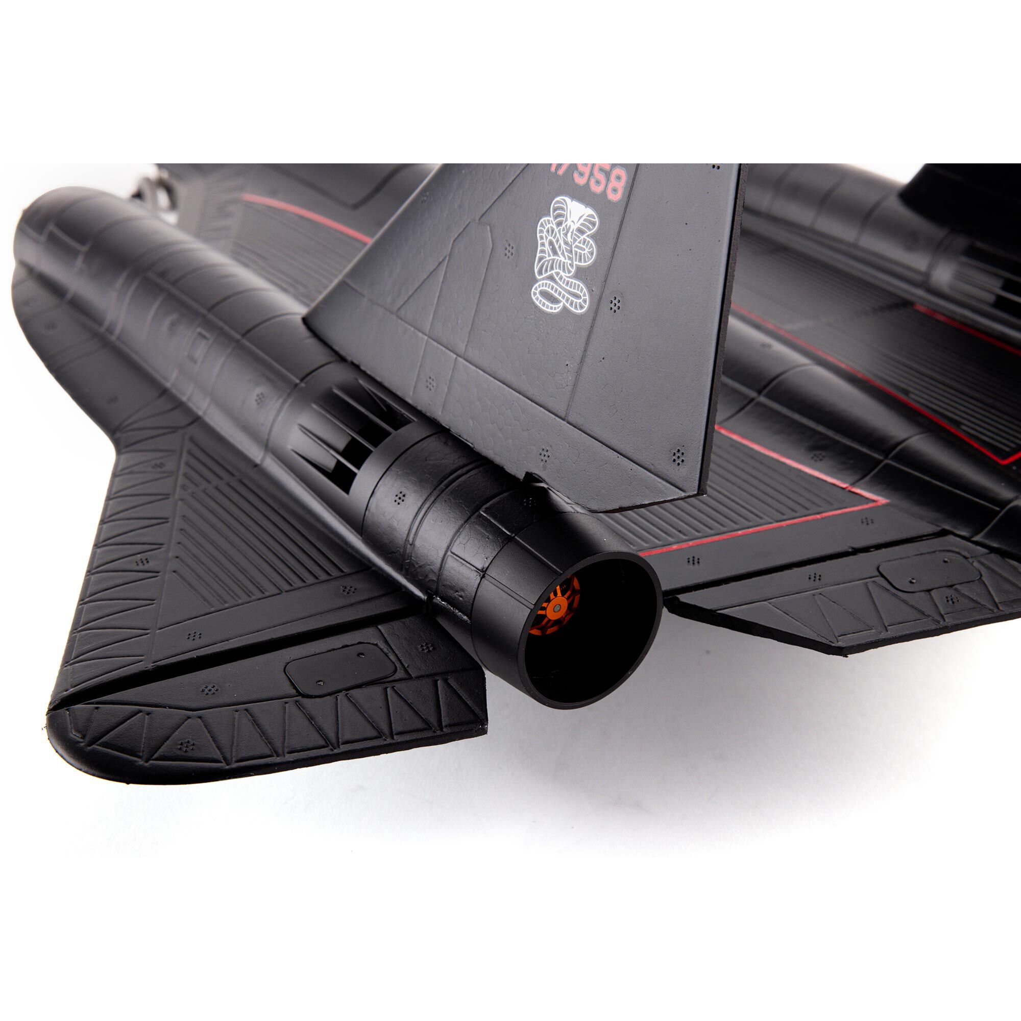 SR 71 Blackbird Twin 40mm EDF BNF Basic with AS3X and SAFE Select