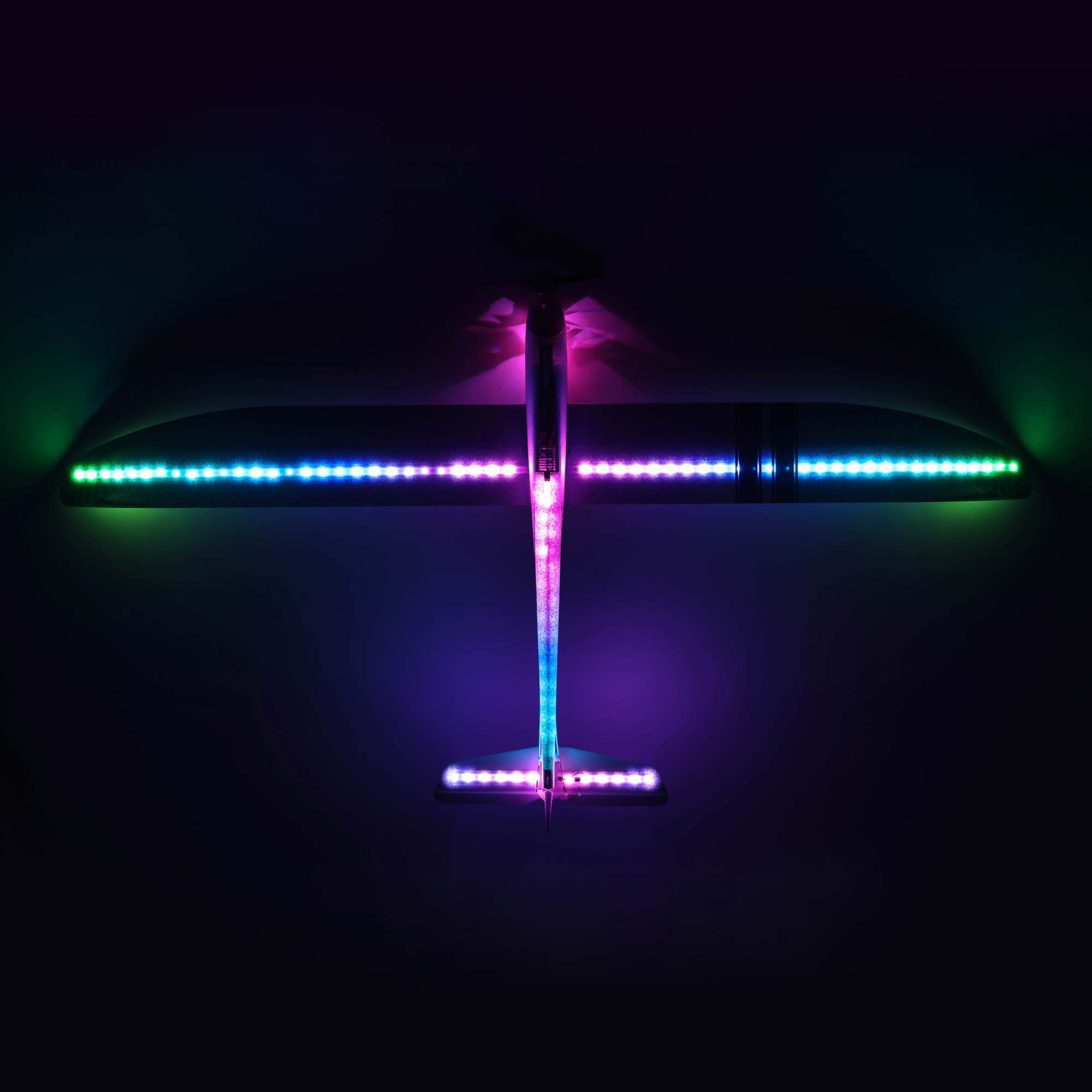 Night flying rc clearance plane