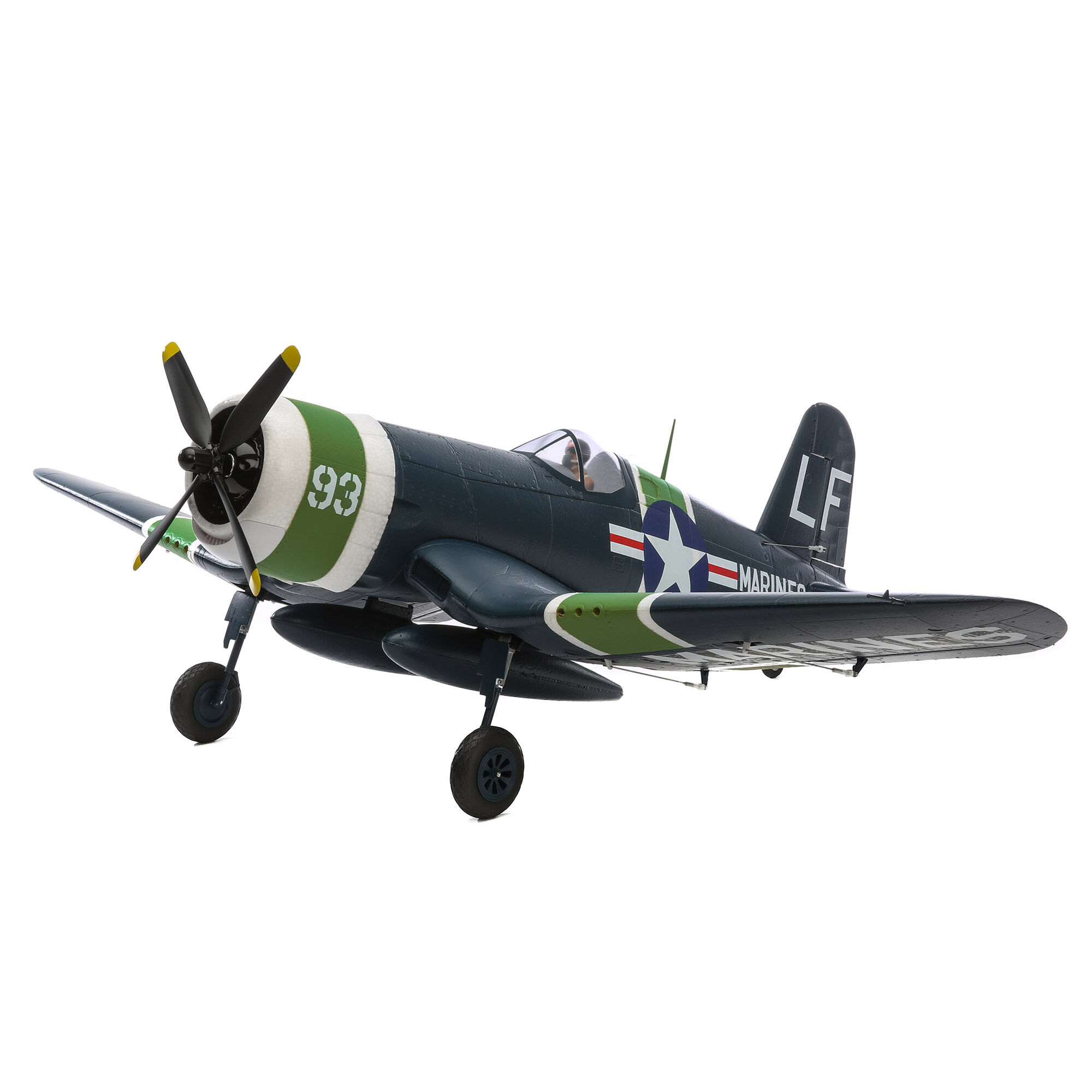 E flite F4U 4 Corsair 1.2m BNF Basic with AS3X e Flite
