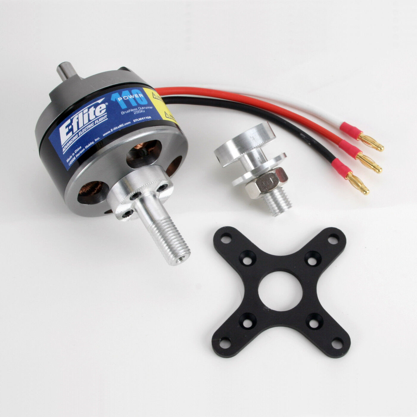 E-flite Power 110 Brushless Outrunner Motor, 295Kv | e-Flite