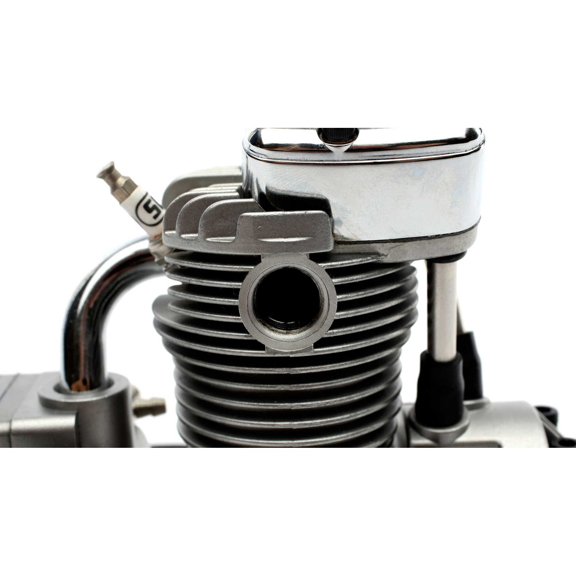 配送員設置 Saito Engines FG-11 11cc Single Cylinder 4-Stroke Gas Engine 完成品（エンジン）