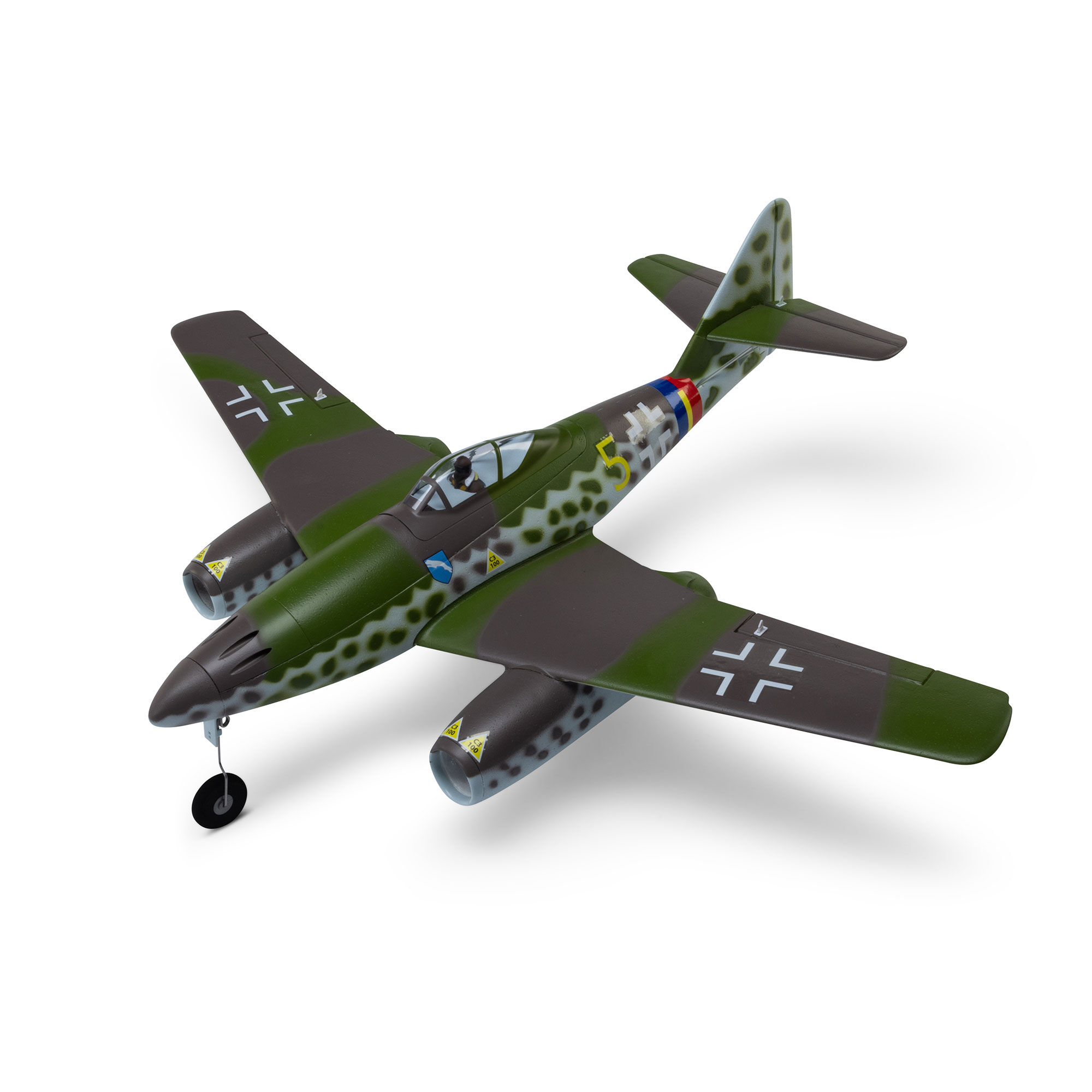 Amazon | ドイツ空軍 飛行機 模型 完成品 メッサーシュミット Me