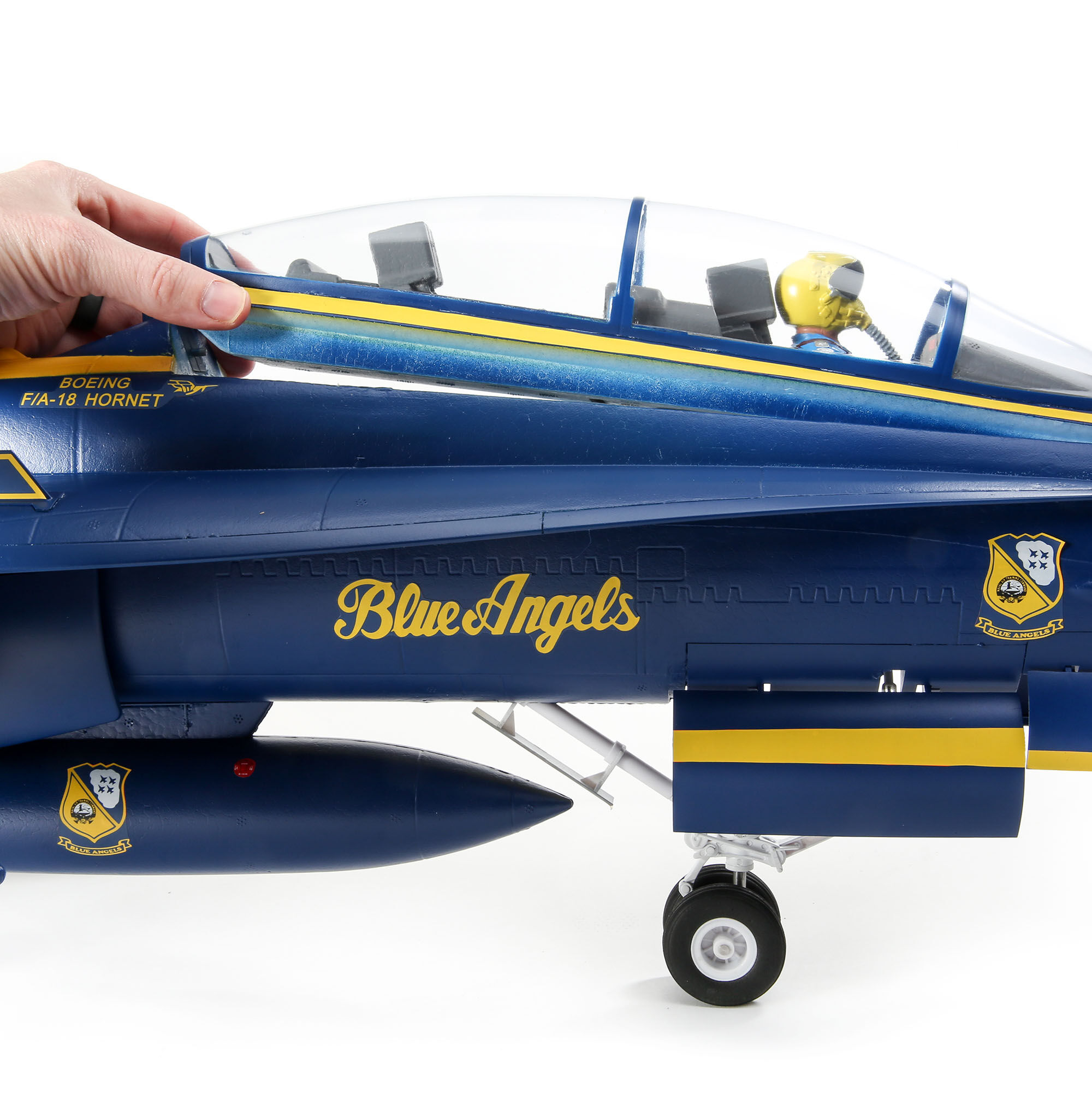 E flite F 18 Blue Angels 80mm EDF Jet ARF Plus e Flite