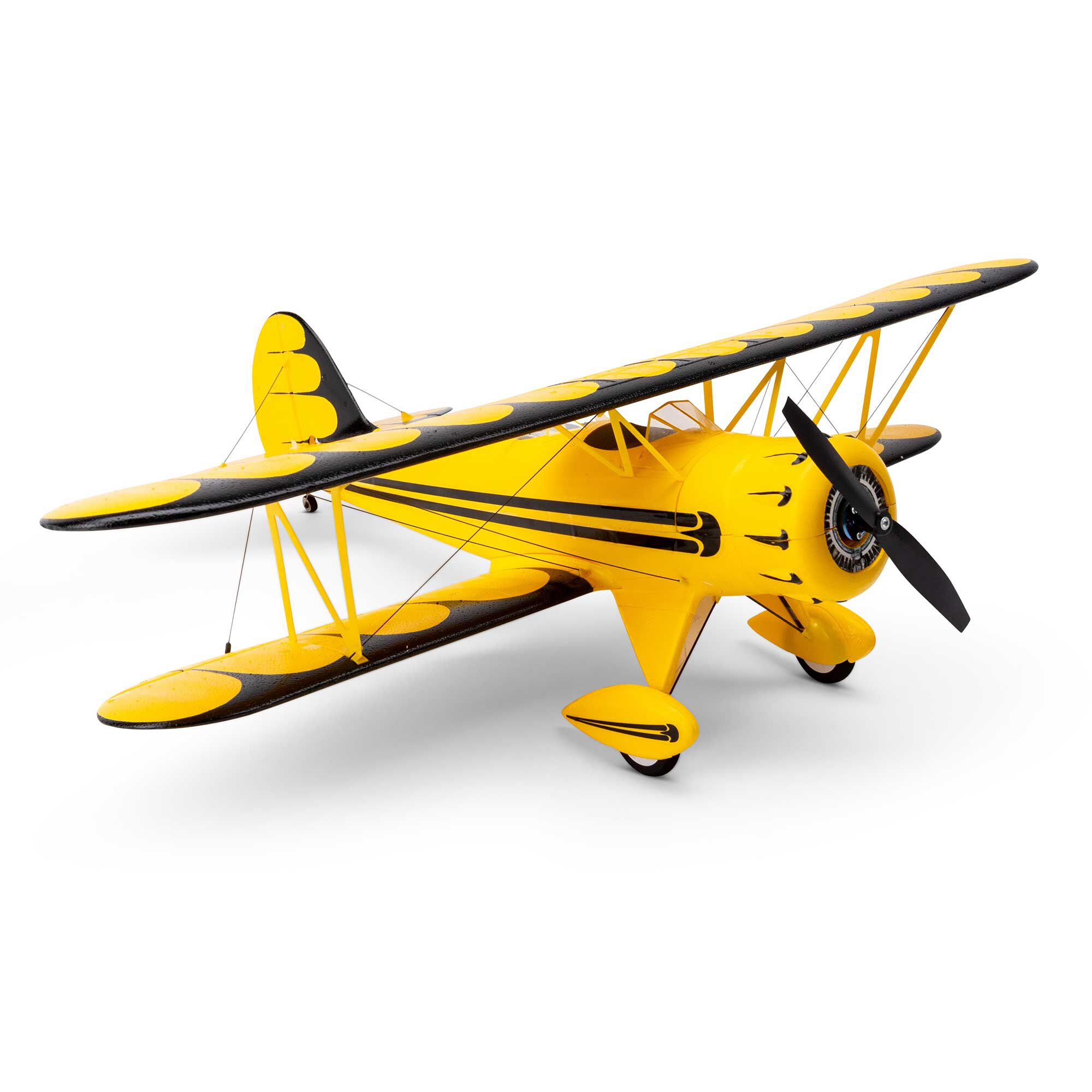 E flite UMX WACO BNF Basic with AS3X and SAFE Select Yellow e Flite