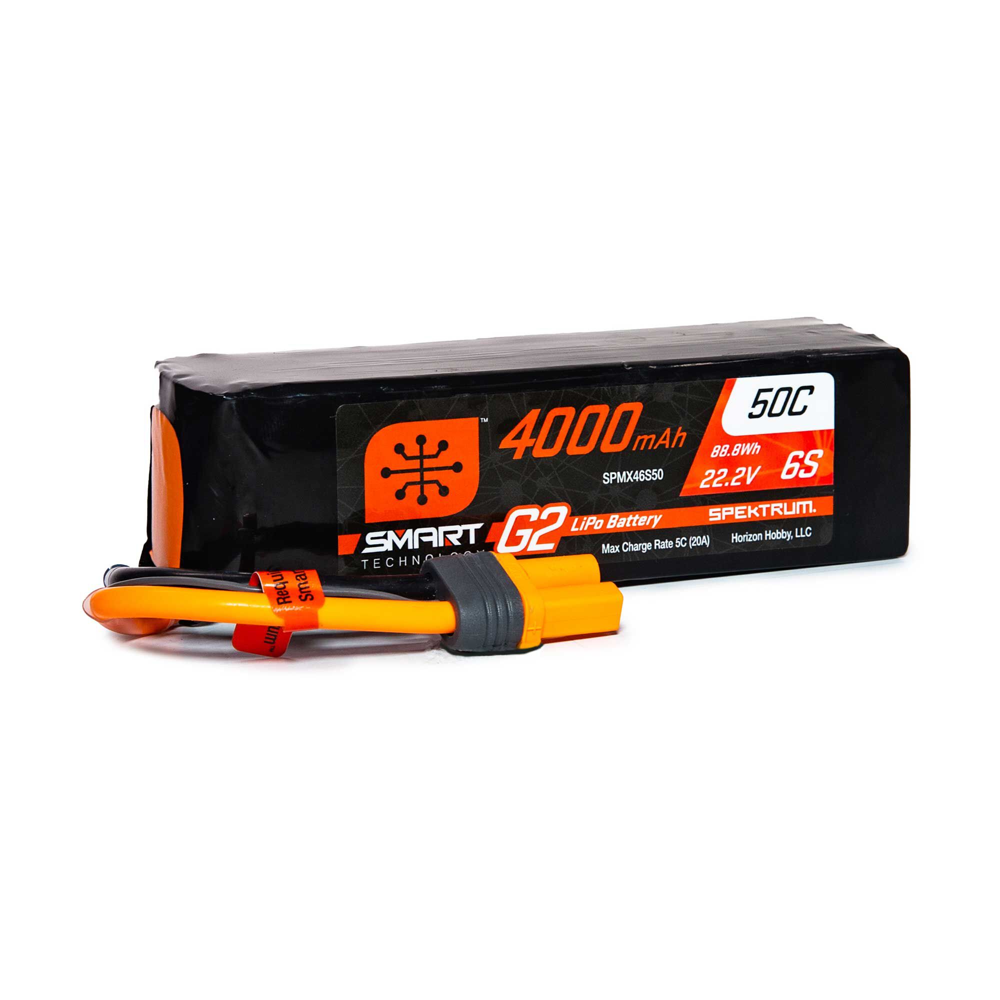 Spektrum Accessories 22.2V 4000mAh 6S 50C Smart G2 LiPo