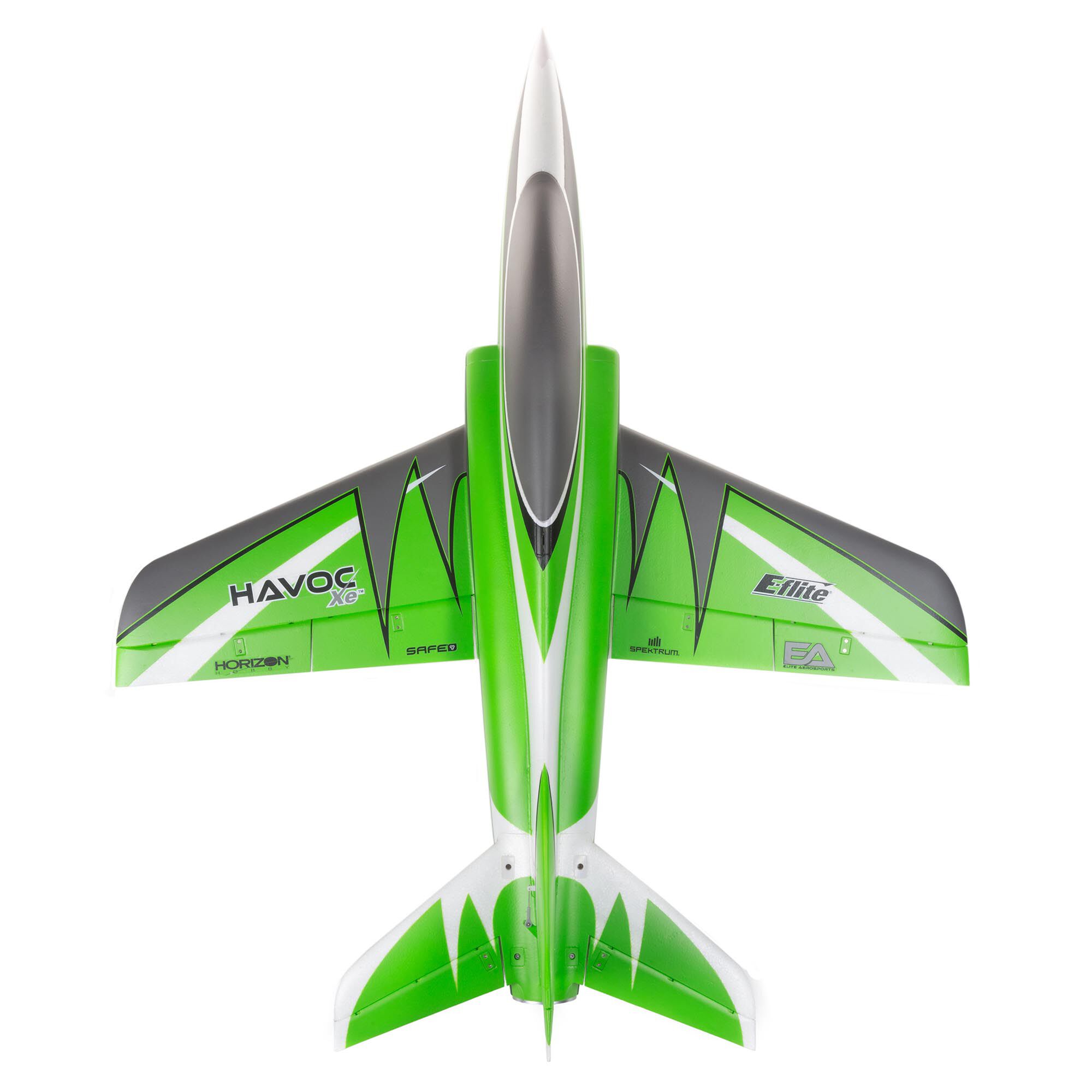 E-flite HAVOC Xe 80mm EDF Sport Jet BNF Basic with AS3X and