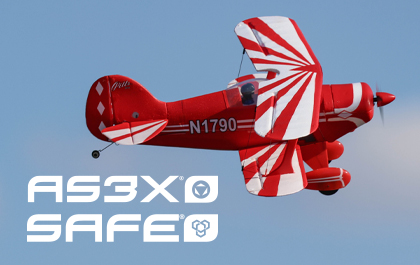E-flite UMX Pitts S-1S BNF Basic with AS3X and SAFE Select | e-Flite