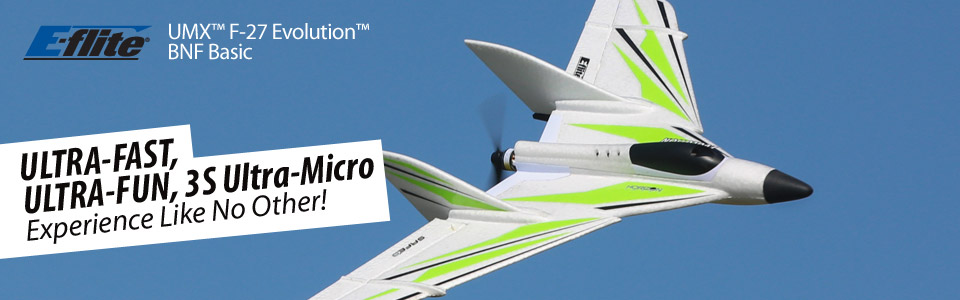 UMX F-27 Evolution BNF Basic