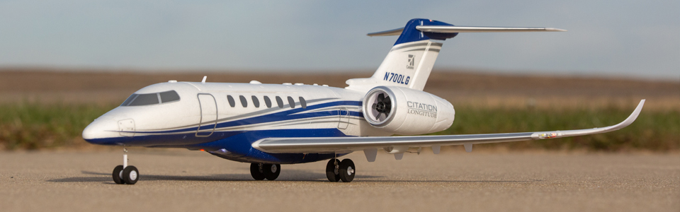 E-flite UMX Citation Longitude Twin 30mm BNF Basic