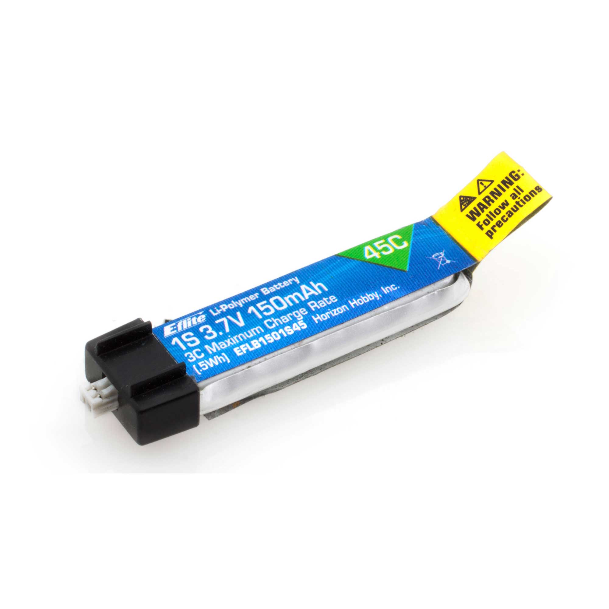 correr Presta atención a pierna E-flite 150mAh 1S 3.7V 45C LiPo Battery: PH 1.25 (Ultra Micro) | e-Flite