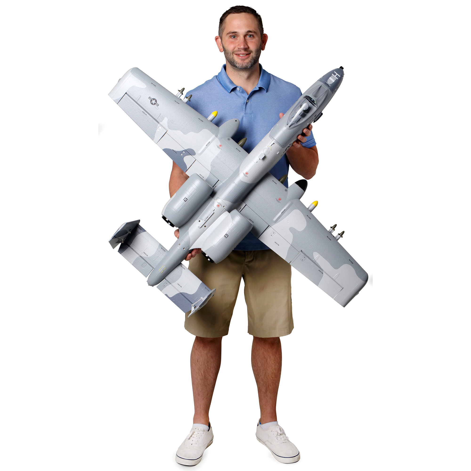 A-10 Thunderbolt II 64mm EDF Jet BNF Basic with AS3X and SAFE Select