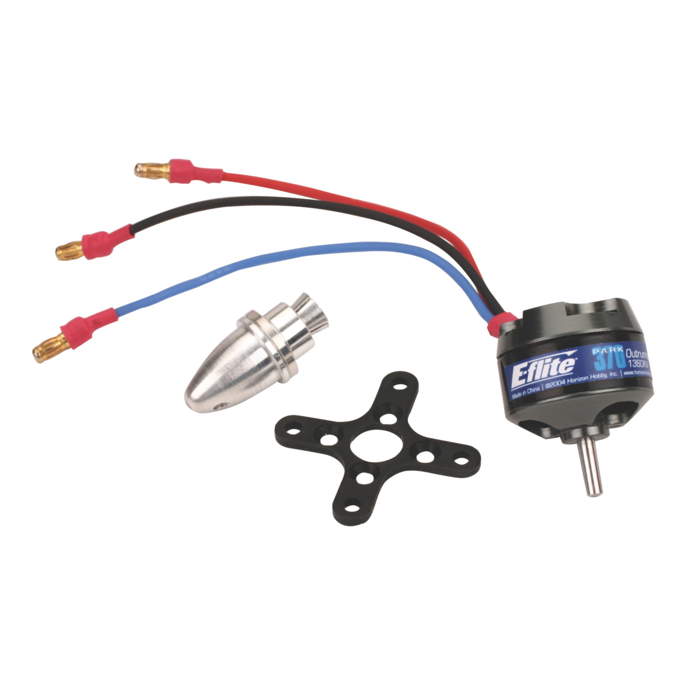 E-flite Park 370 Brushless Outrunner Motor, 1360Kv: 3.5mm
